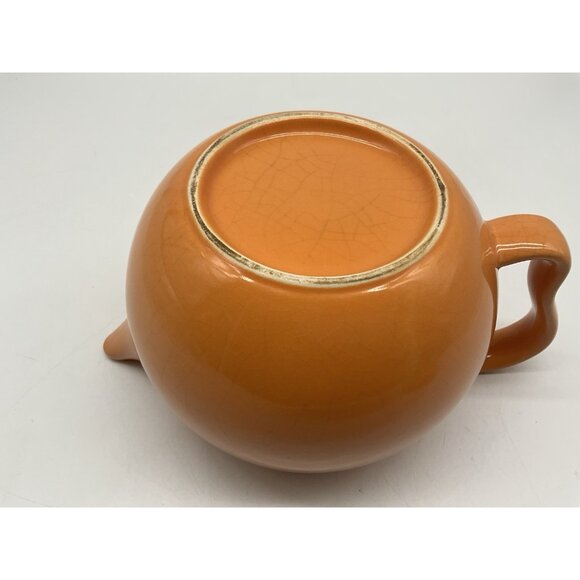 Orange MCM Teapot Made in the USA Serveware Teapots Collectible - Picture 14 of 14
